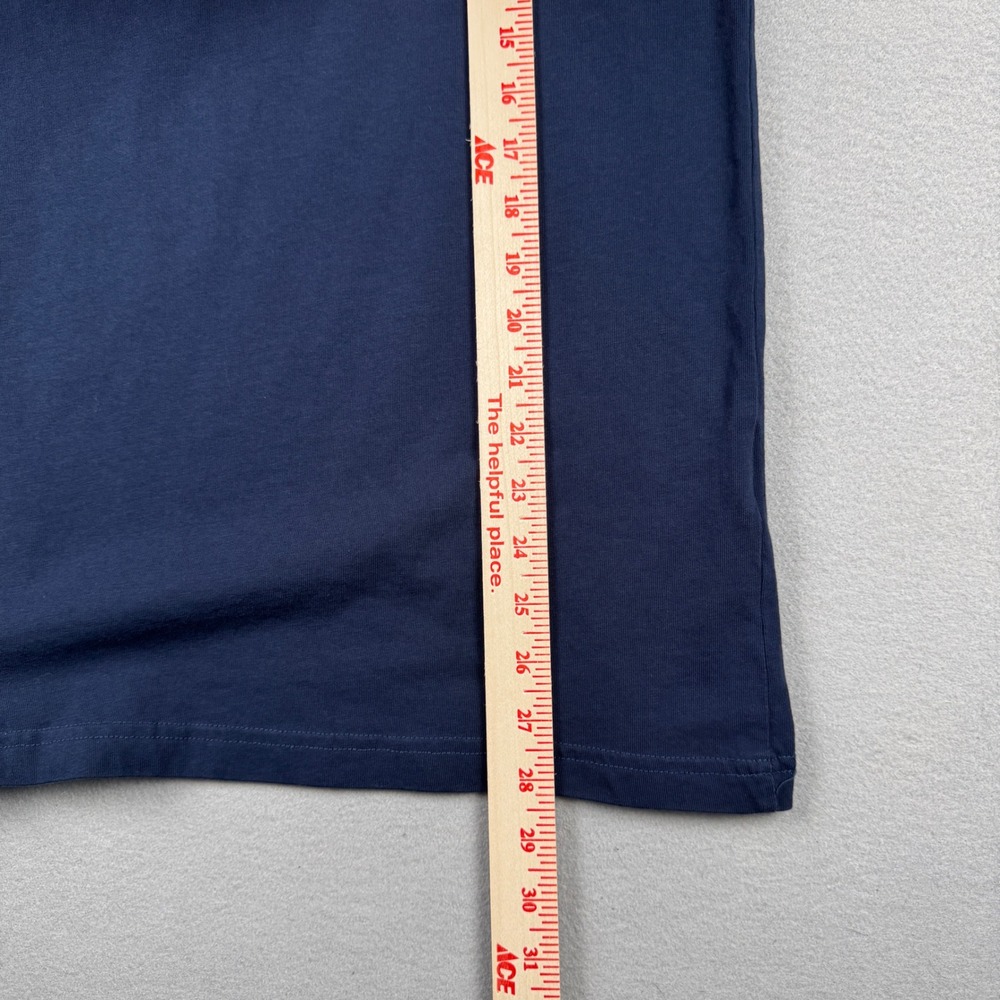 Nike US Soccer Just Do It Slim Fit T-Shirt Mens Large Navy Blue 547213-451 - Picture 7 of 9